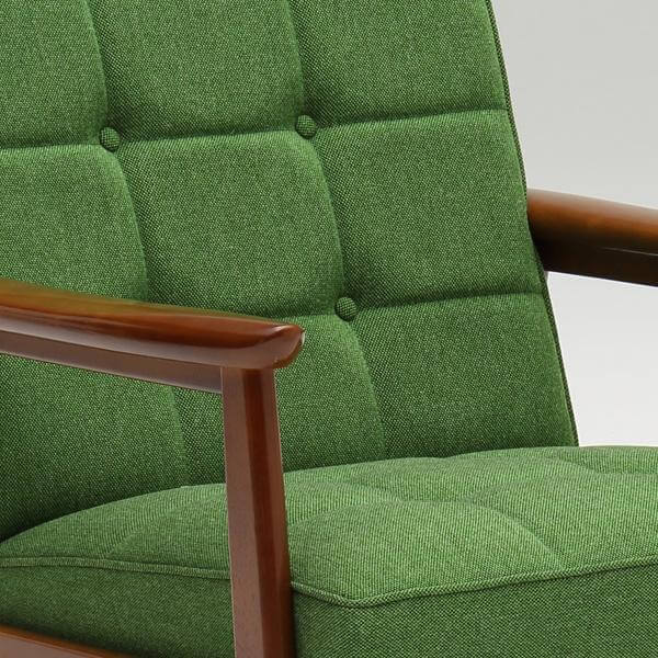 カリモク60【正規販売店】 Kチェア 1シーター タープグリーン | 北欧