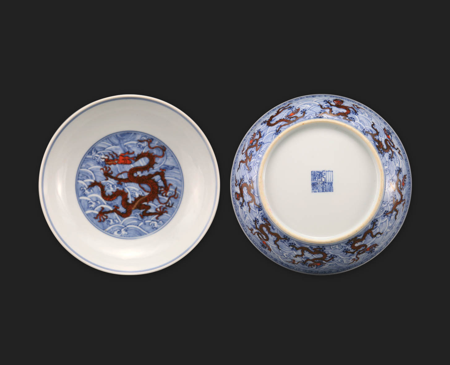 清代乾隆不同龙纹瓷器鉴赏|陶瓷,瓷器鉴赏知识|样子收藏网,记录传统艺术