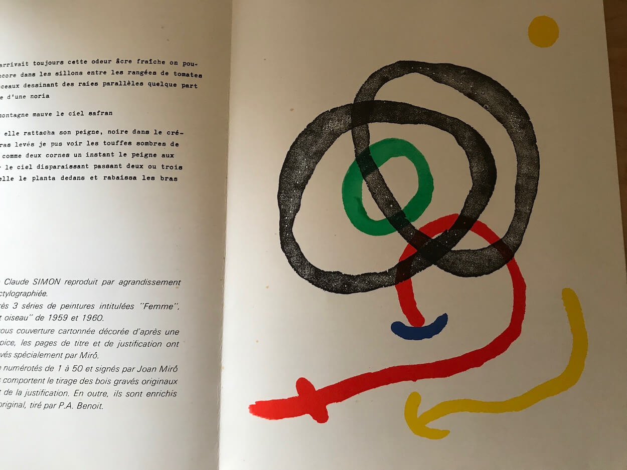 刷り師目線で制作されたデリエール・ル・ミロワールのミロの版画集