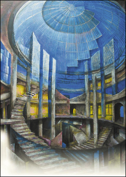 六車和紀油彩展 都市の断面と愛しき街 | 2011年 | 展示案内 | 歯ART美術館