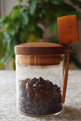 田澤祐介さんのコーヒーキャニスター Coffee canister of Yusuke