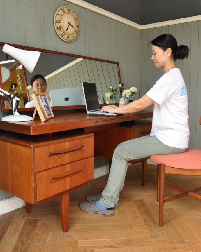 G-PLANのヴィンテージ家具、デスクにもおススメのフレスコシリーズの