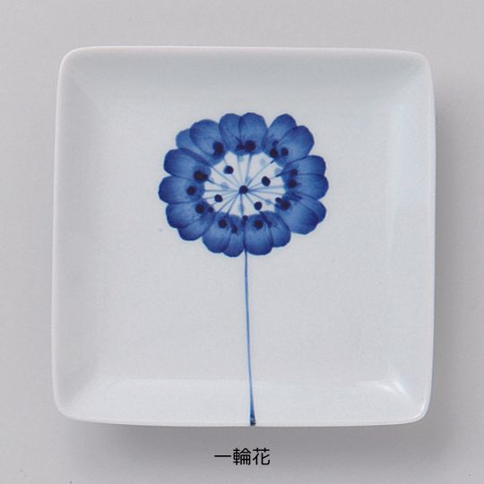 Flowers 角取皿 – 株式会社浜陶