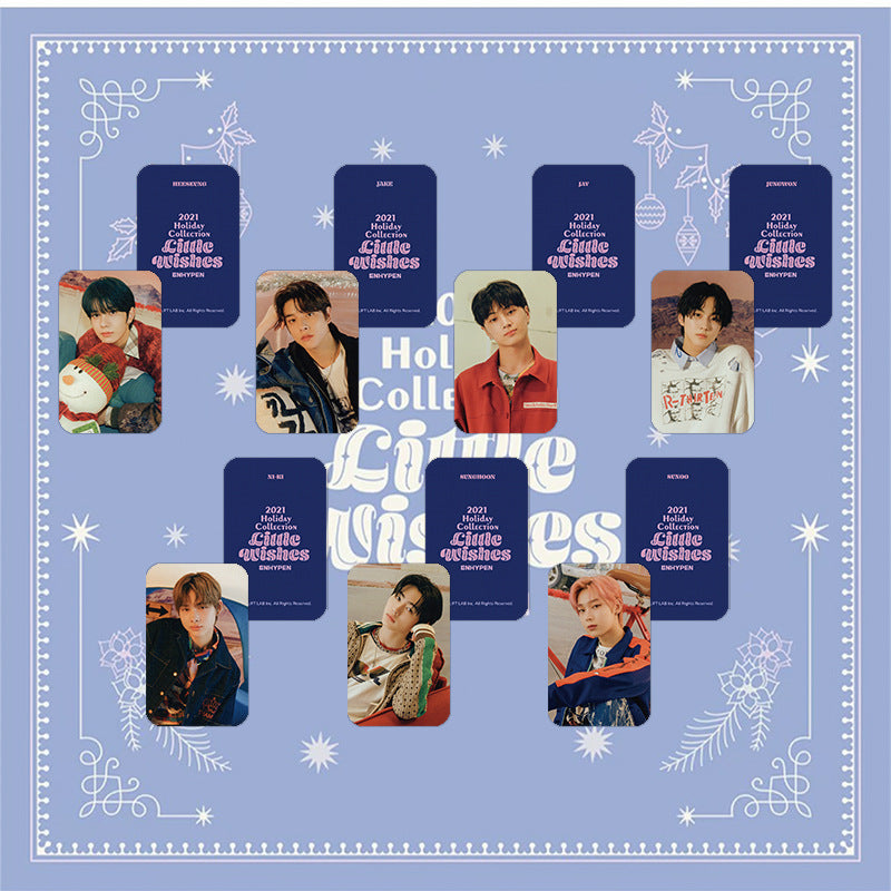 ENHYPEN '2021 HOLIDAY COLLECTION LITTLE WISHES' PHOTO CARD SET – HARU