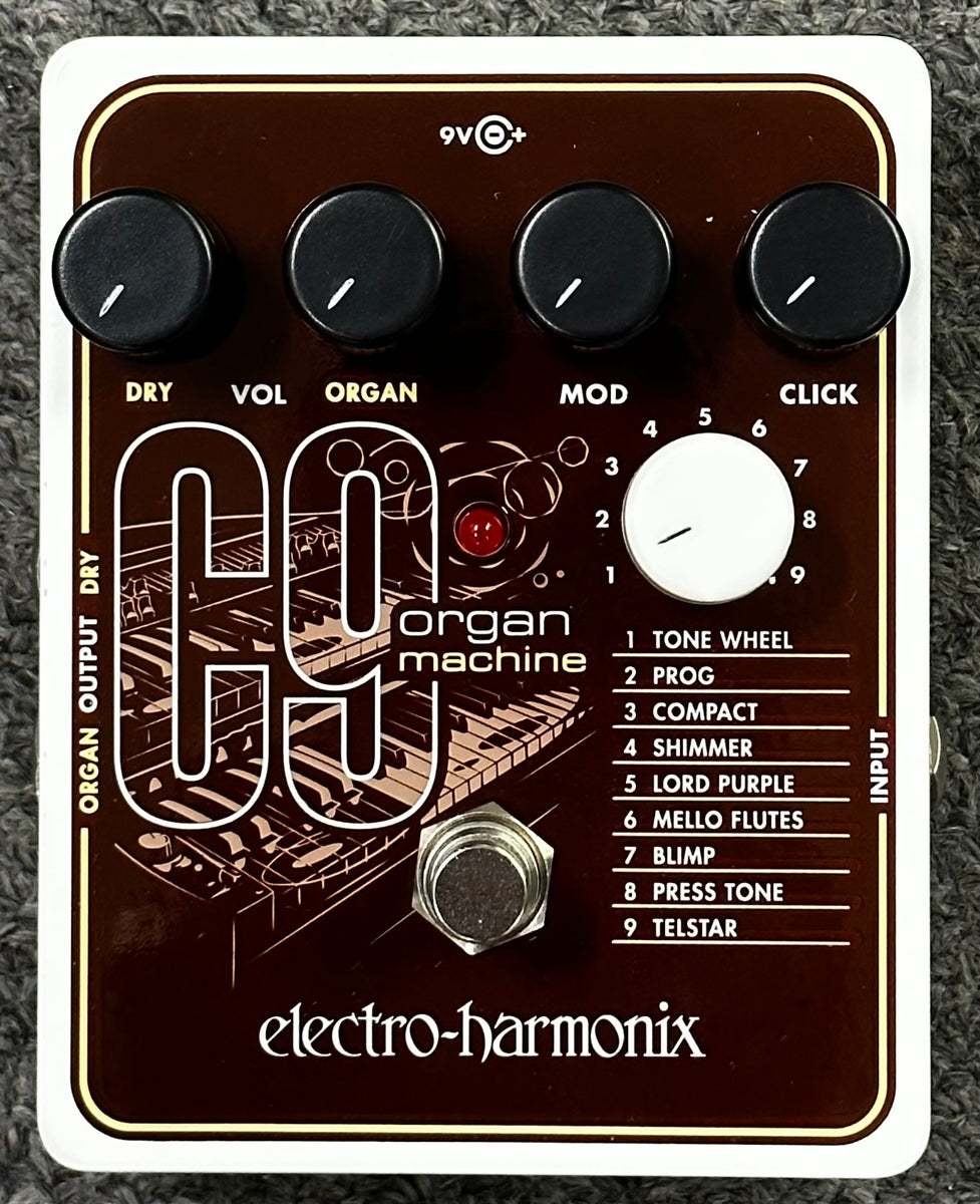 Electro-Harmonix C9 Organ Machine Guitar Effect Pedal – Harbor