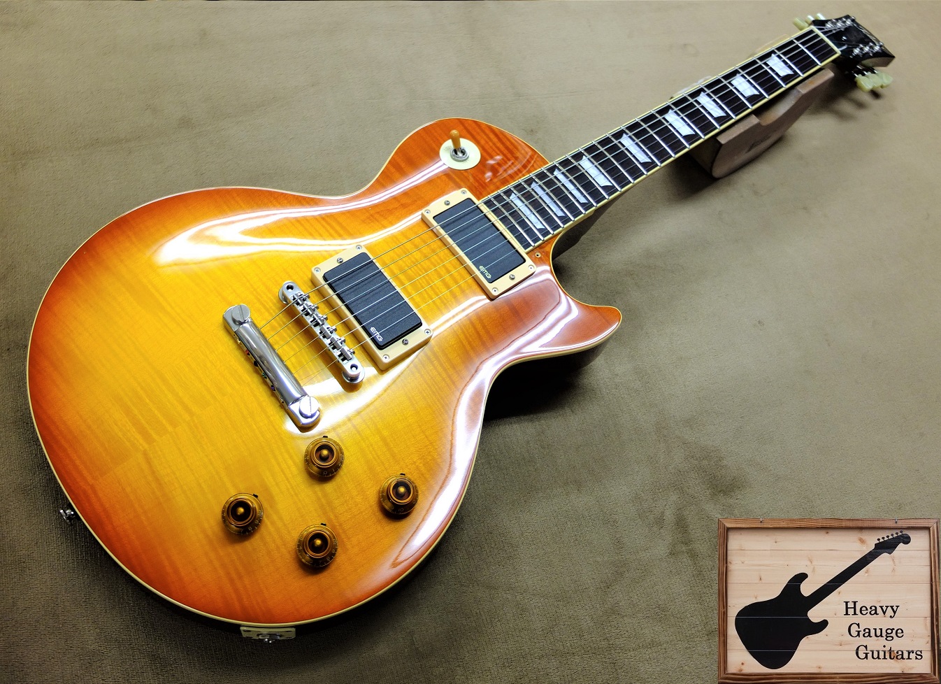 レスポール EMG8185プラスEMGブースター付き レスポール EMG8185プラス