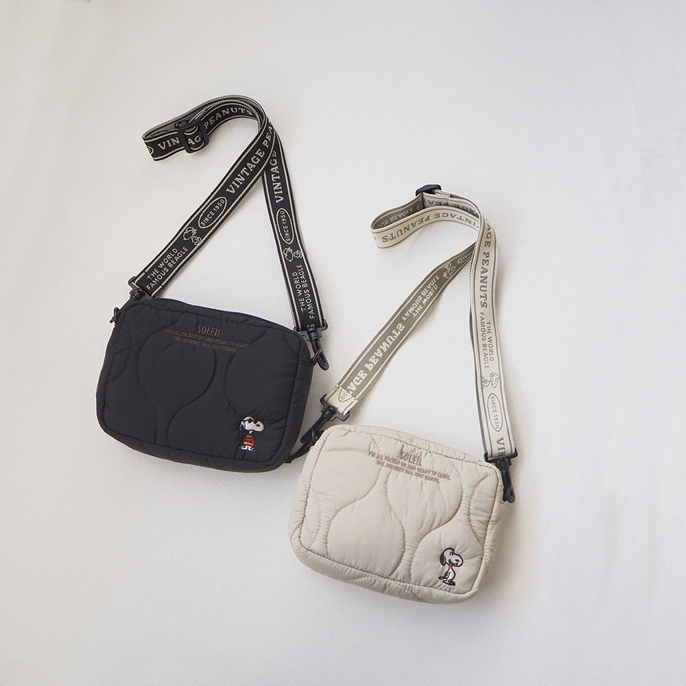 PEANUTS] PEANUTS/キルティングショルダーS – HEMING'S official