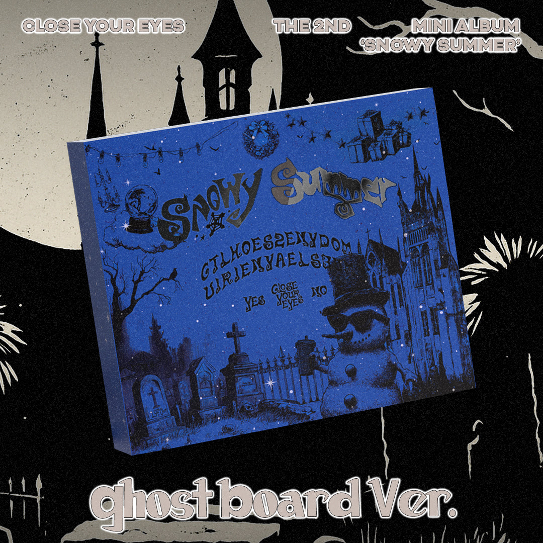 Signed] CLOSE YOUR EYES - 2nd MINI ALBUM : Snowy Summer (Random