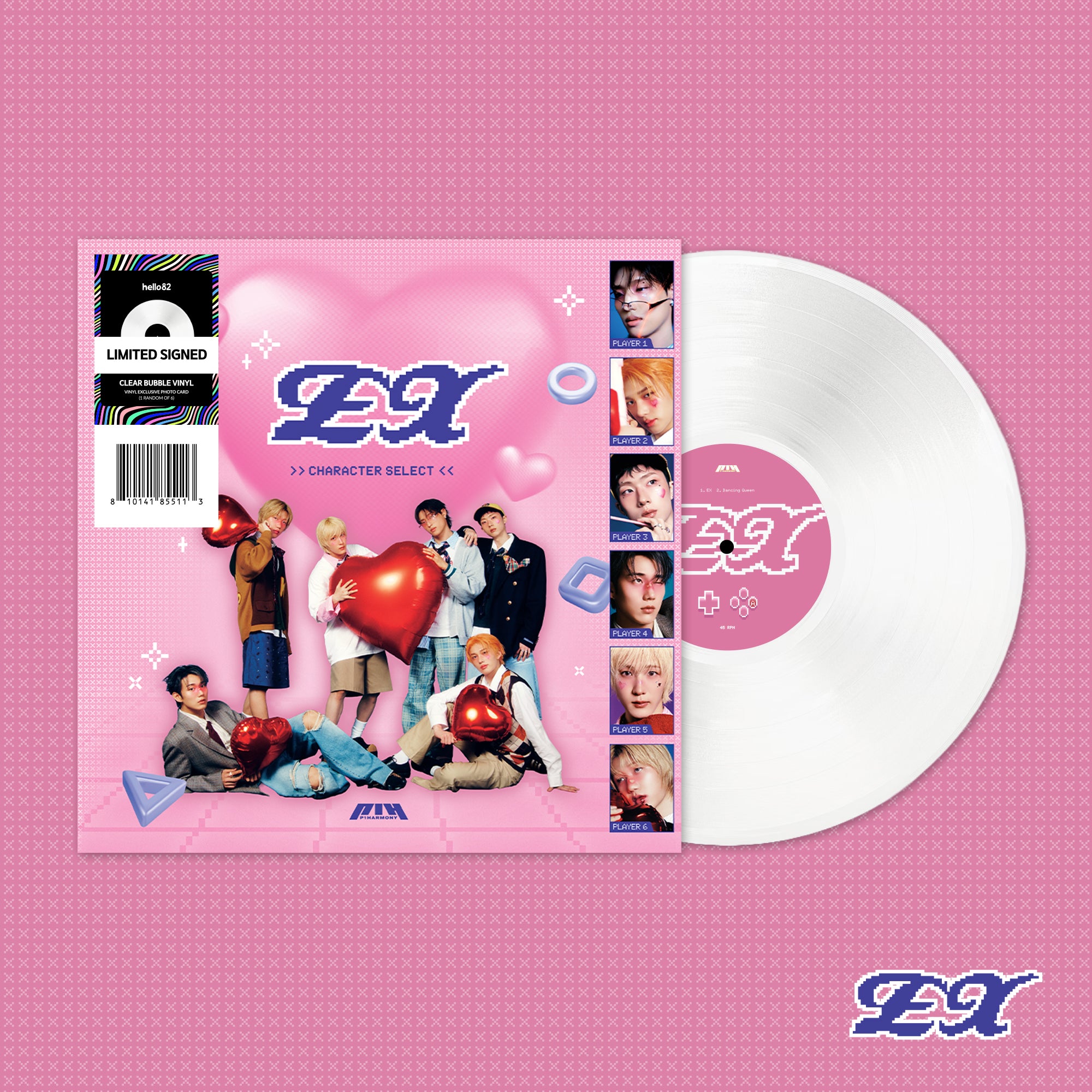 Signed] P1Harmony - EX (Vinyl) – hello82.shop