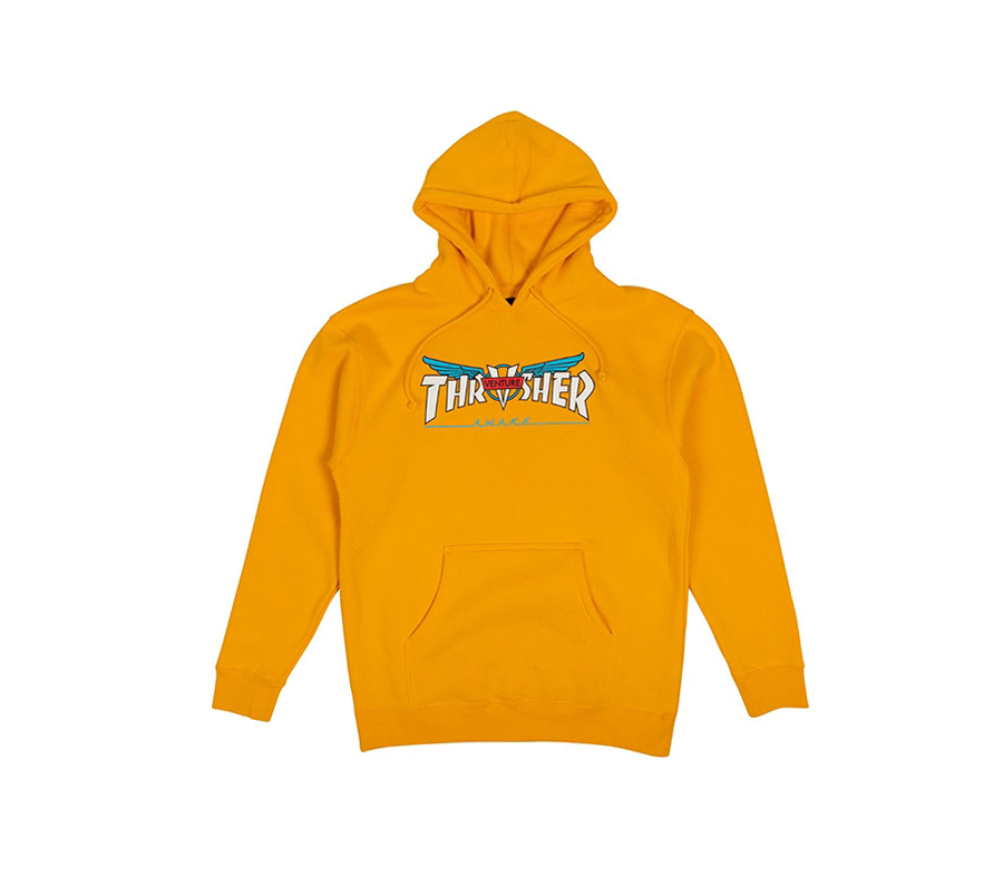 THRASHER VENTURE COLLAB HOODIE パーカー フード スウェット