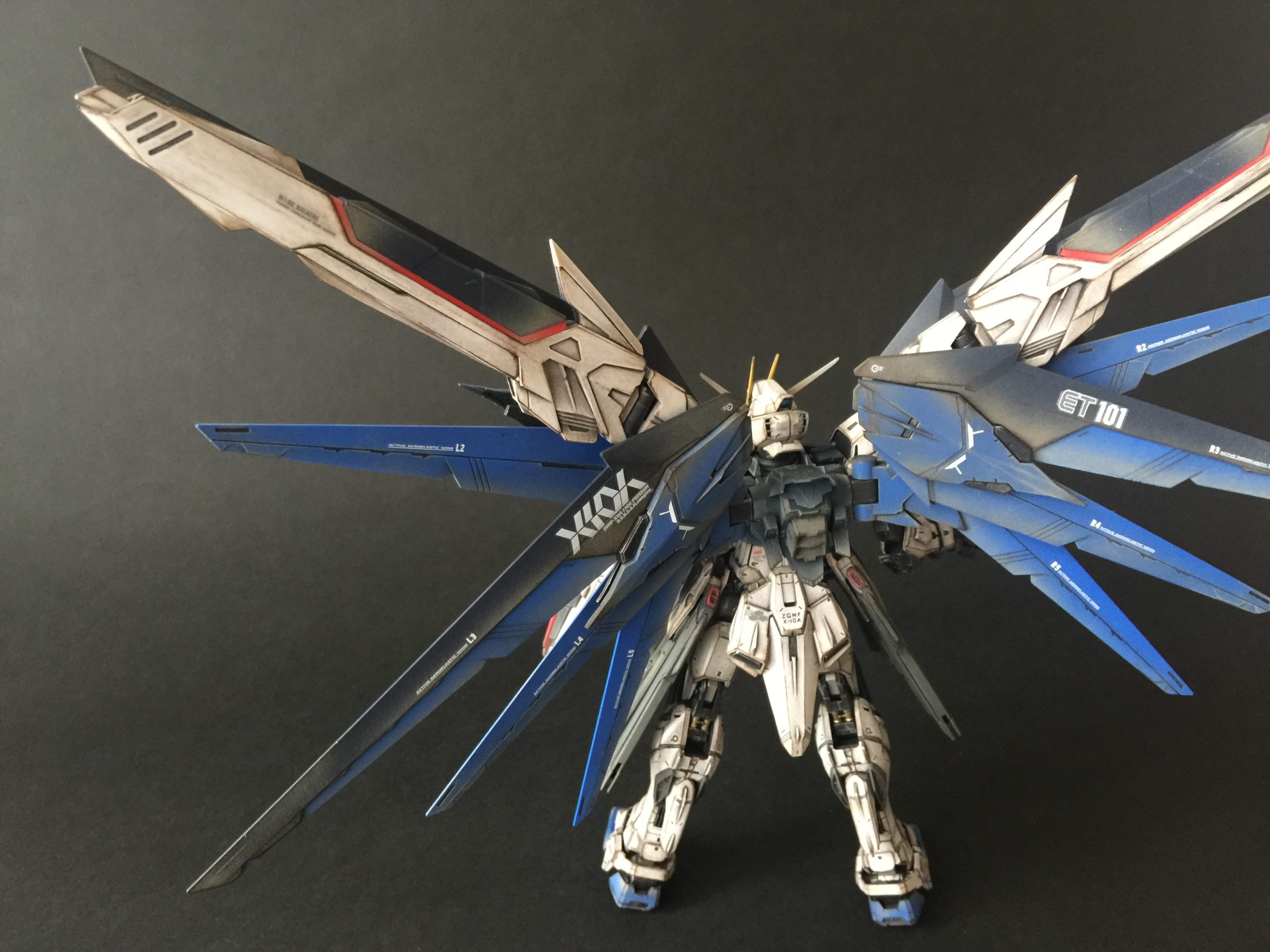 ZGMF-X10A フリーダムガンダム Ver.2.0 MG 1/100 – Zang Dang ichi 残弾1