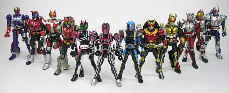 FFR00 仮面ライダーディケイド」・「FFR06 仮面ライダーディエンド