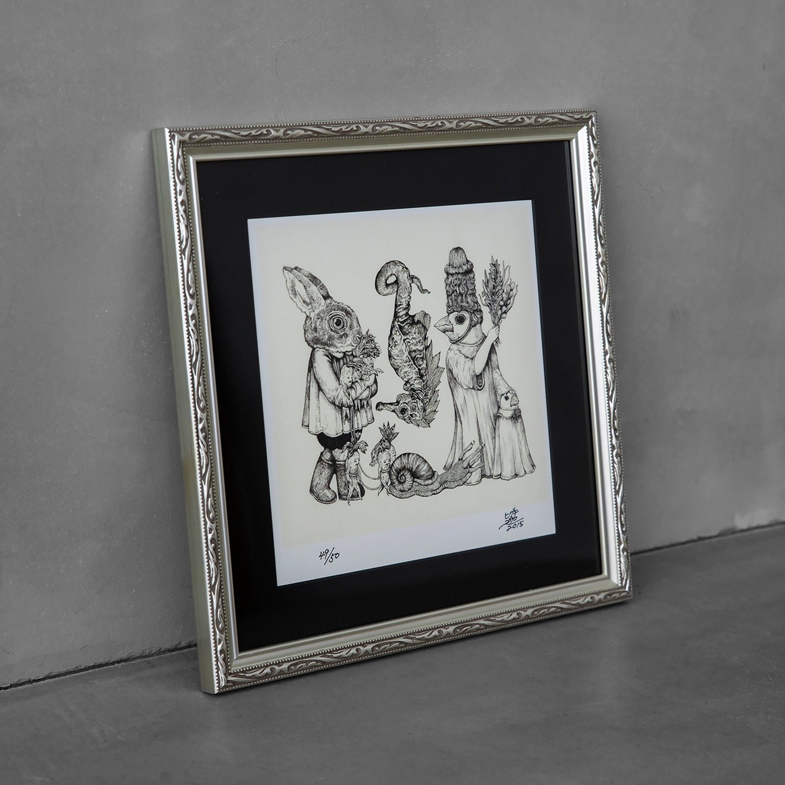 額装】複製画 パレードB – ボリス雑貨店