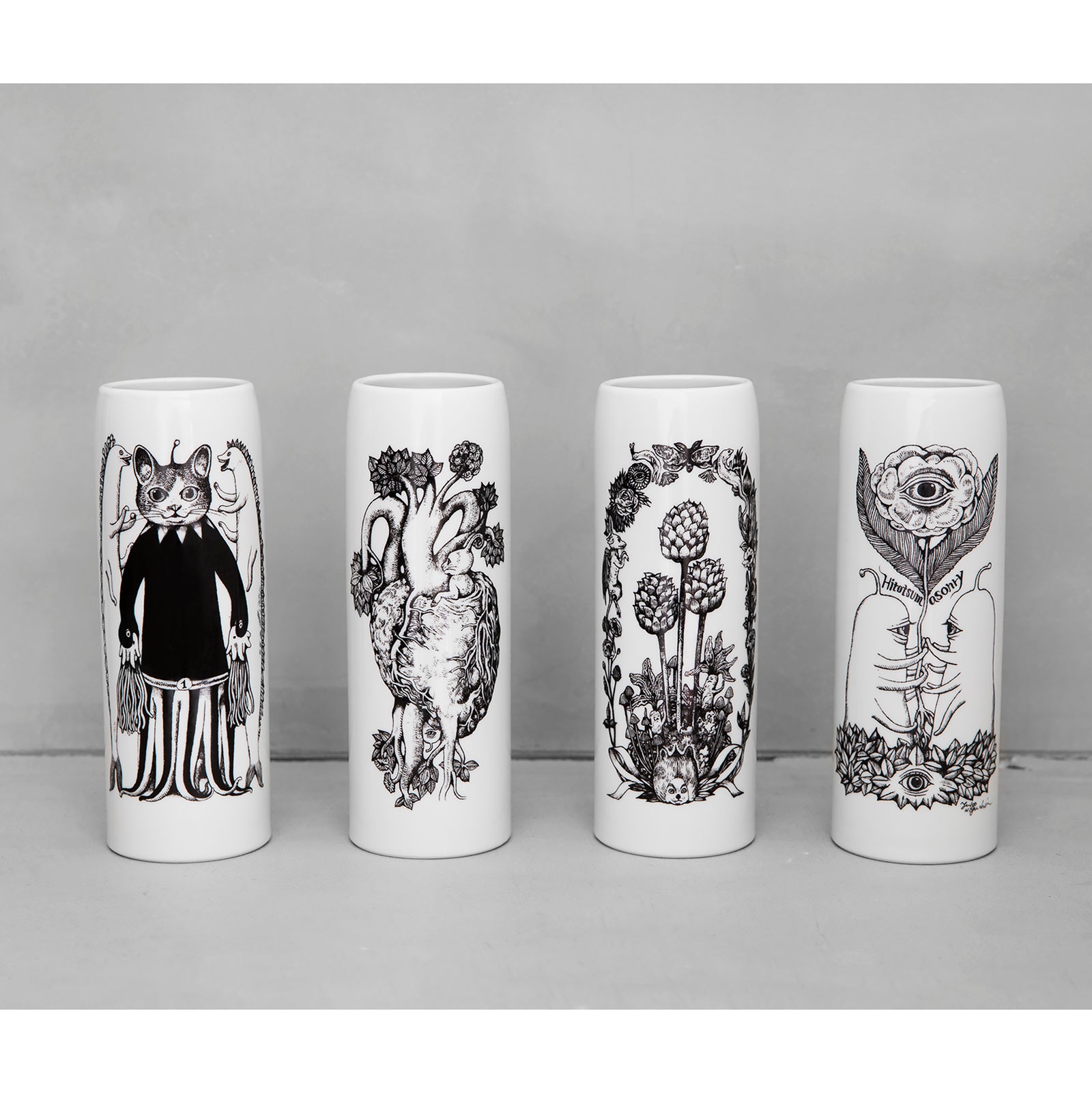 九谷焼 フラワーベース（花瓶） – ボリス雑貨店