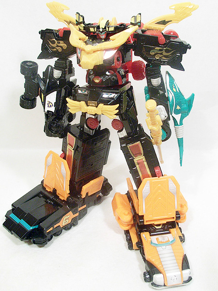 食玩 ミニプラ「炎神合体 炎神大将軍」レビュー: 日向亭どっとこむ