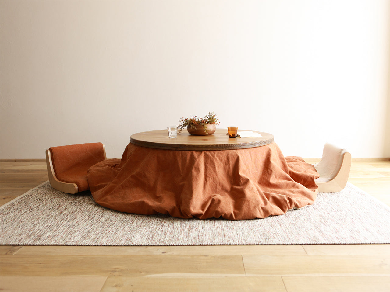 GALA サークルテーブルこたつ 掛けふとん替カバー - 広松木工