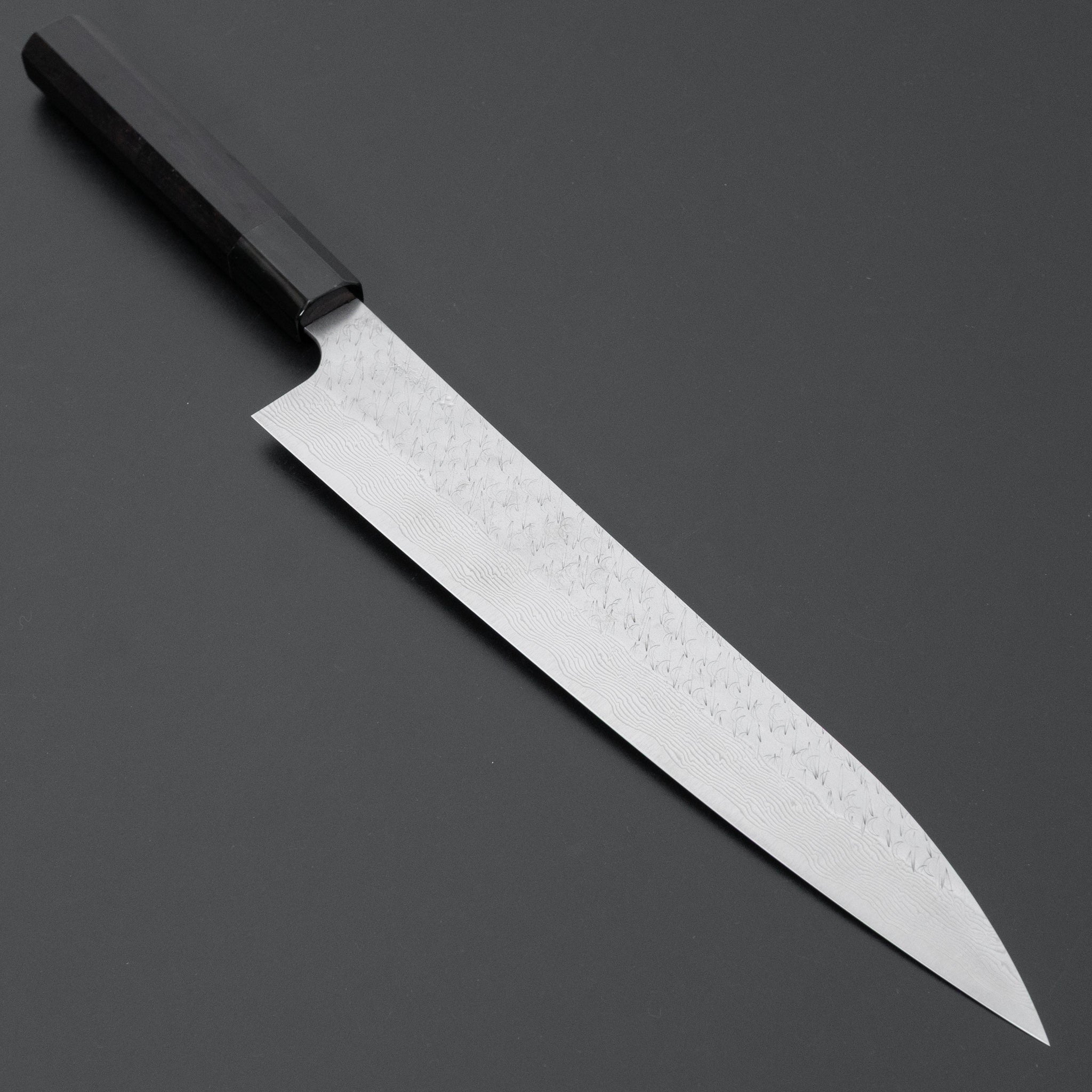 二唐刃物鍛造所 SGSTRIX 筋引 270mm 黒檀柄 – HITOHIRA