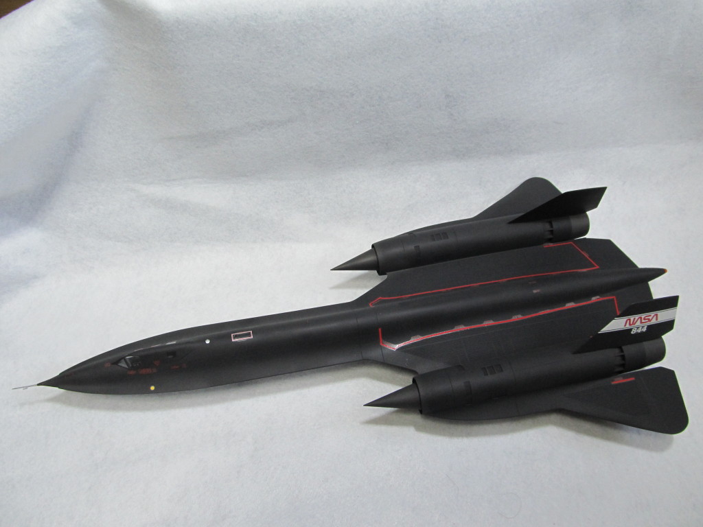 1/72 SR-71A ハセガワ 作例 | ひつじ模型製作所