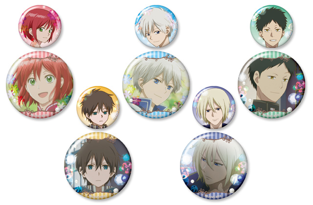 株式会社ホビーストック:: 商品詳細 - 赤髪の白雪姫 缶バッジ缶ミラー