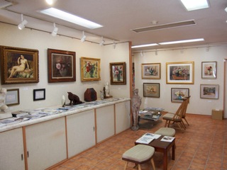 星野画廊：94 バラの名手二人展 真野紀太郎（水彩）／池田治三郎（油彩）