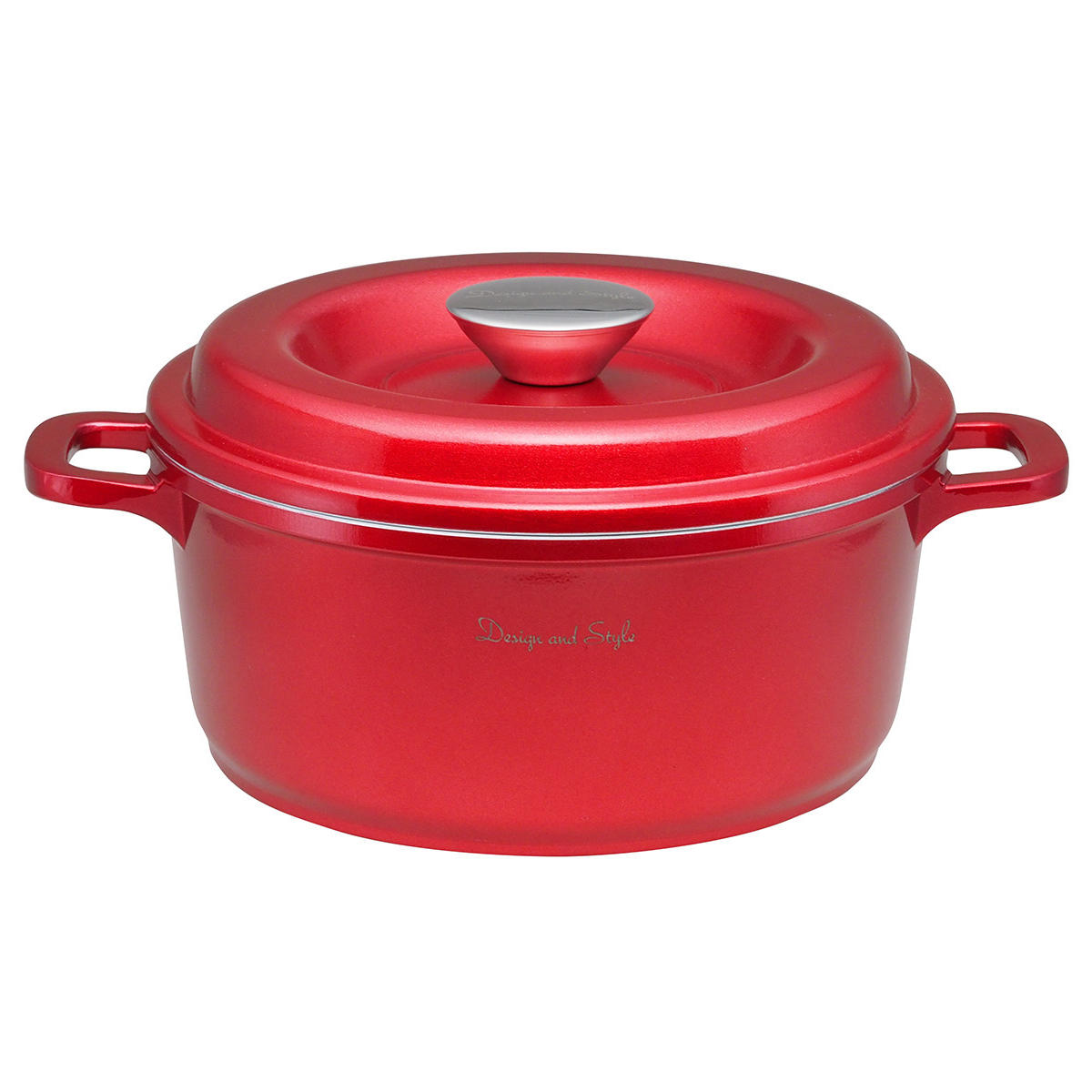 D＆S 両手鍋 20cm IH対応 ウォーターレスキャセロール 無水調理が