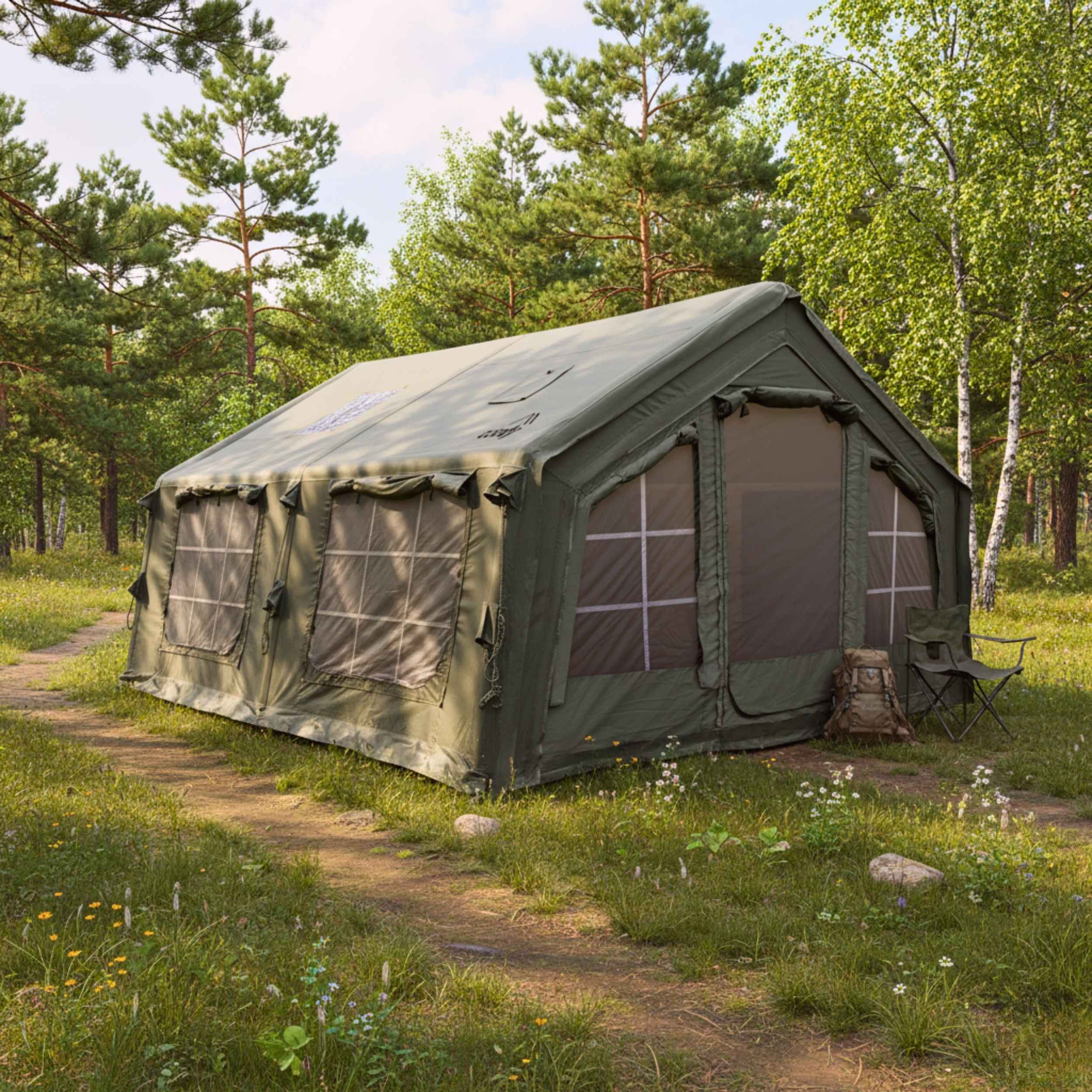 Coody RBM Koala 5 Forest Green Tent | Inflatable Tent – RBM Outdoors