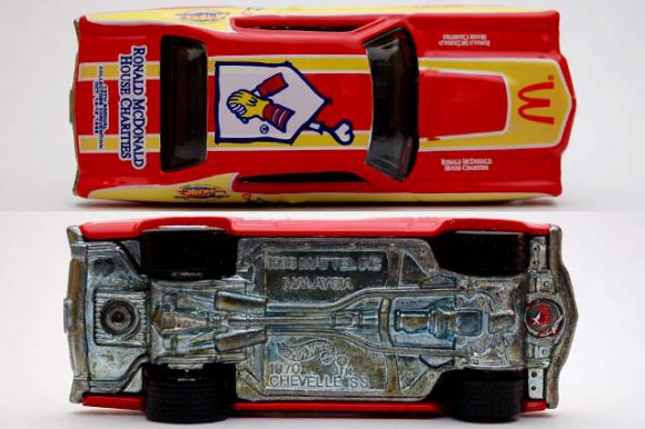 Hot Wheelsのコンベンションについてと、チャリティーカー（1999年