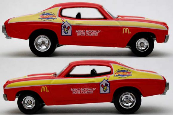 Hot Wheelsのコンベンションについてと、チャリティーカー（1999年