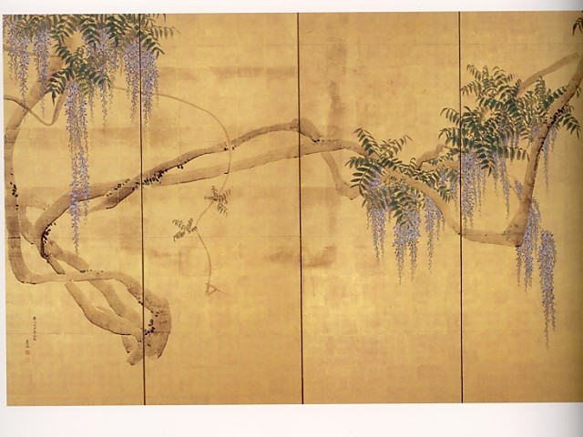 円山応挙の藤花図: いづつやの文化記号