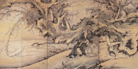 日本の美 紅白梅！ お気に入り水墨画（3）: いづつやの文化記号