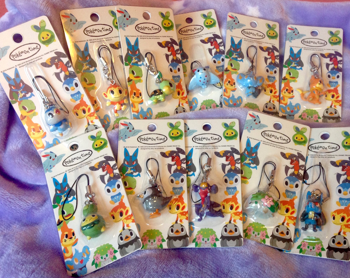 Newest wave of Pokemon Time figure straps!: pkmncollectors