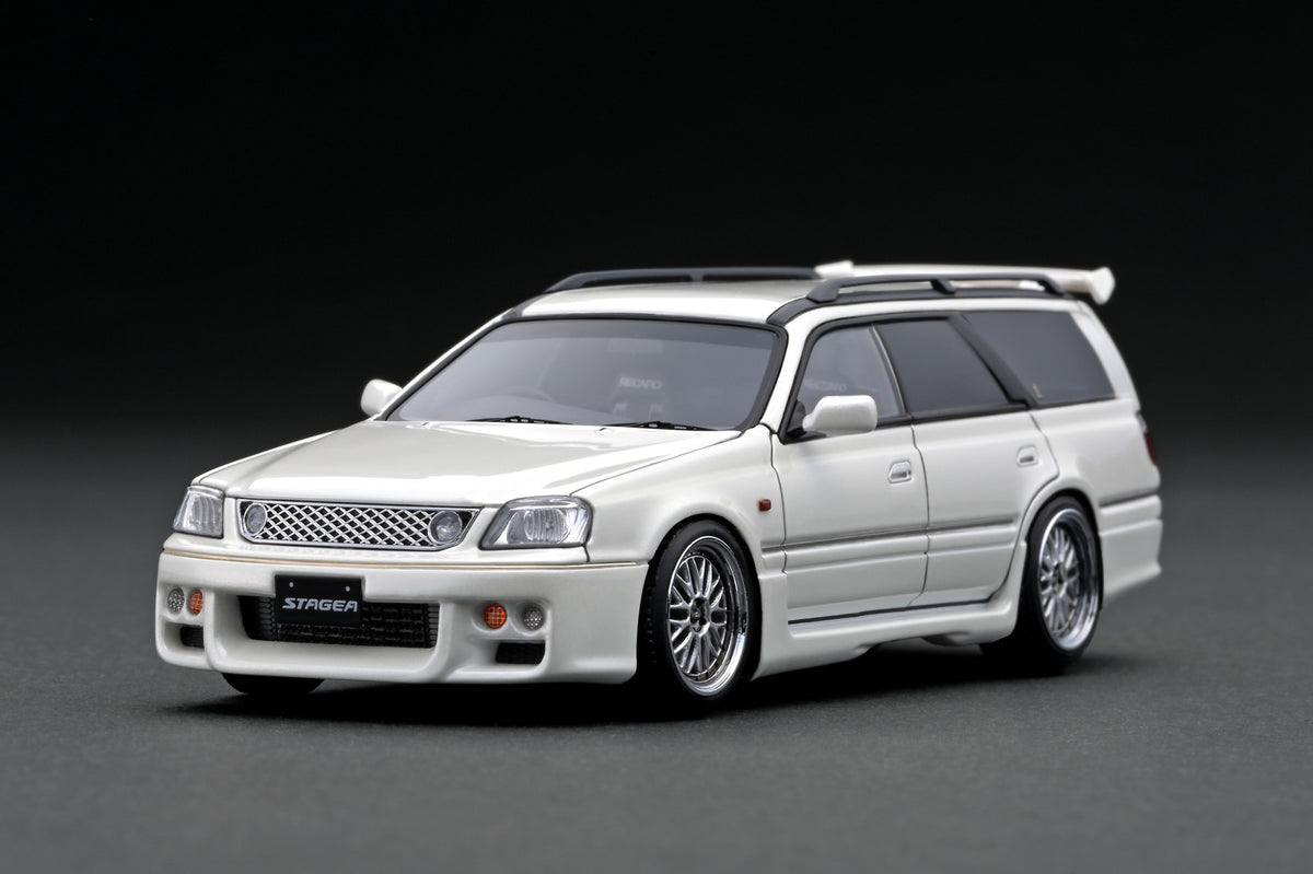 IG2076 Nissan STAGEA 260RS(WGNC34) Pearl White – ignition model
