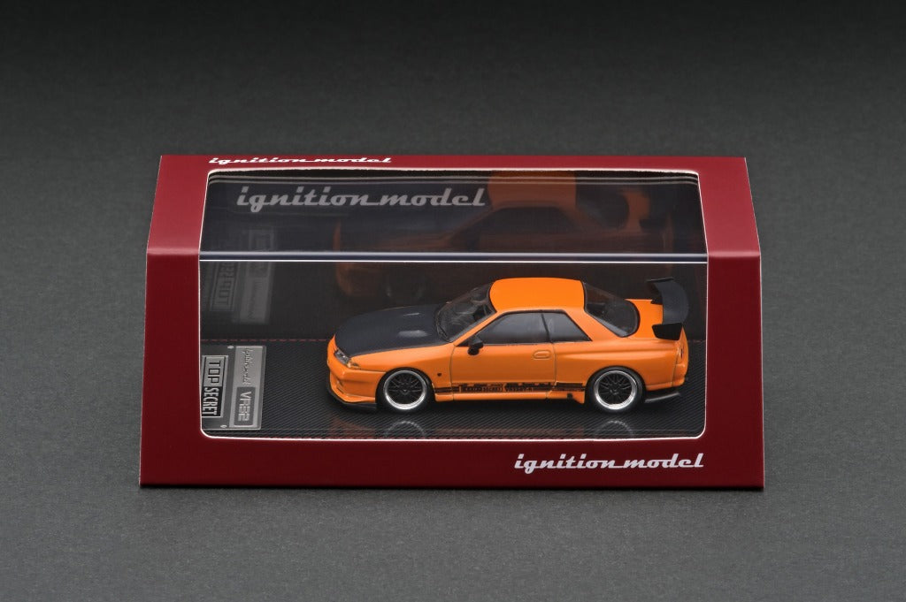 IG2397 TOP SECRET GT-R (VR32) Yellow Orange Metallic – ignition model