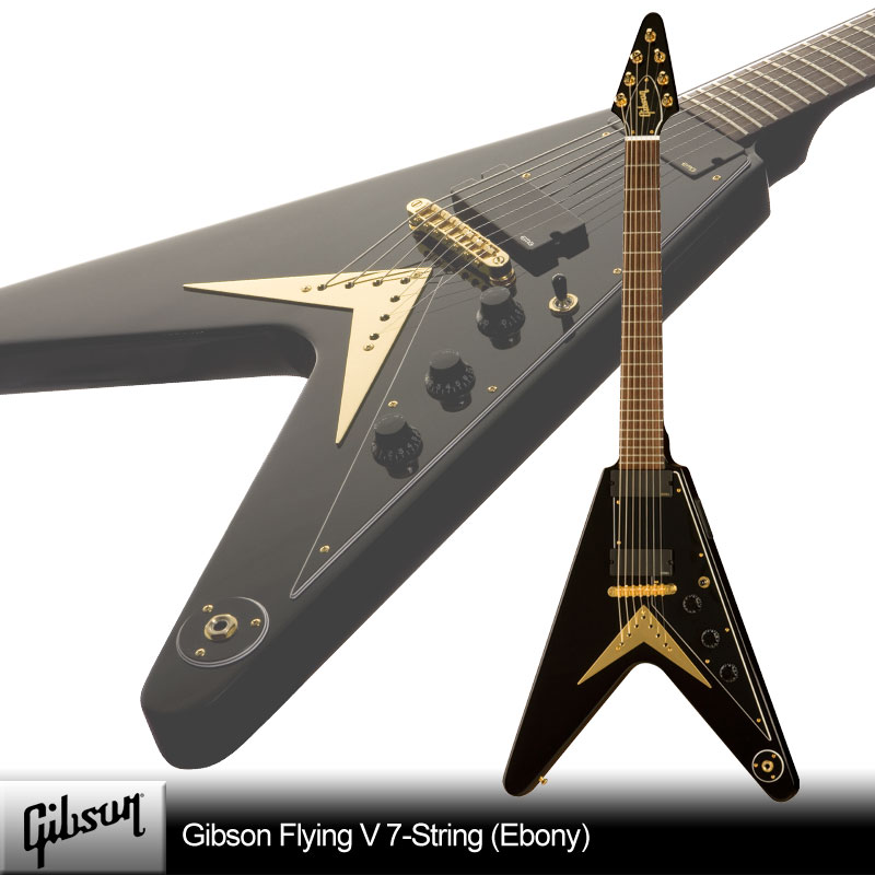 ◇Gibson Flying V 7-String (Ebony): ギブソン・エピフォン ギター広場