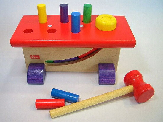 ニック社 大工さん NC64423 ハンマートイ たたく | 1歳ごろから,た