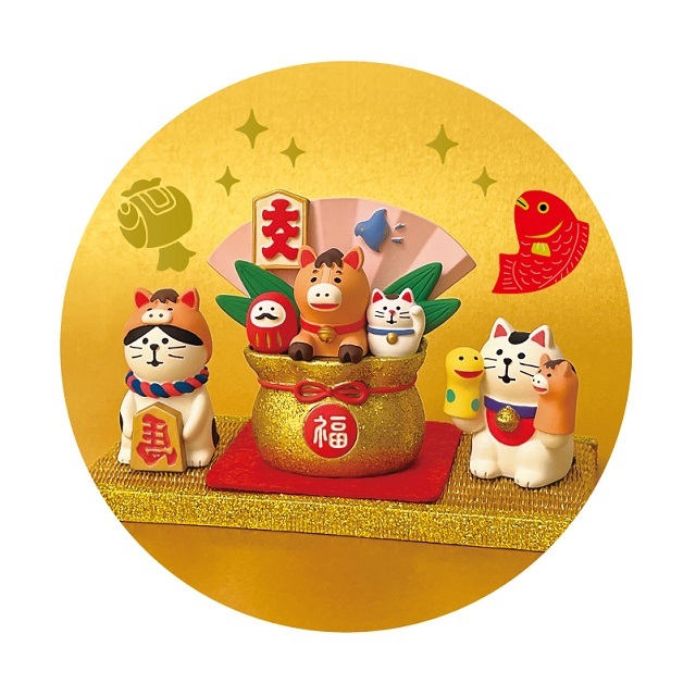 concombre（コンコンブル） 2026福馬 宝袋からひょっこり馬