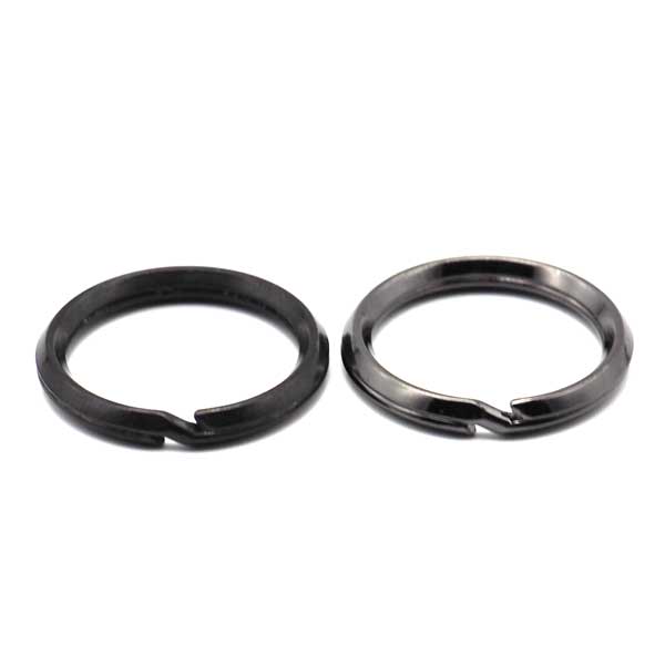 二重リング 二コイル キーリング 25mm内径×2.0mm線太 カクセン