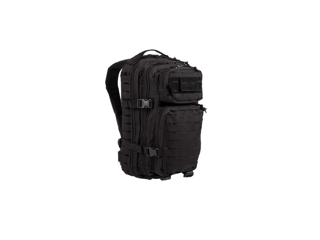 Mil-Tec US ASSAULT PACK SM LASER CUT backpack black 20l 14002602