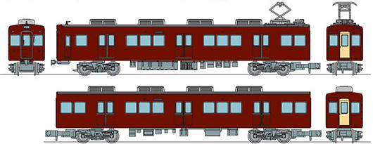 阪急 5100系 鉄コレ 販売（2015年10月10日～） - 鉄道コム