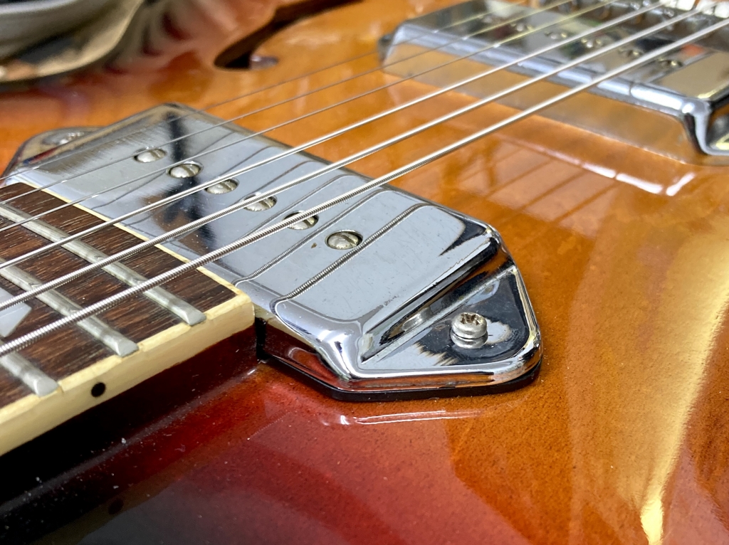 □ Epiphone CASINO ドックイヤーの高さ調整やナット調整など | ギター