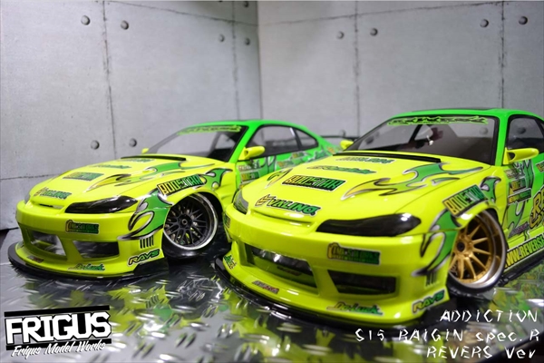 Round.152 ADDICTION S15シルビアORIGIN LABO雷神TYPE R [AD-HB2-1