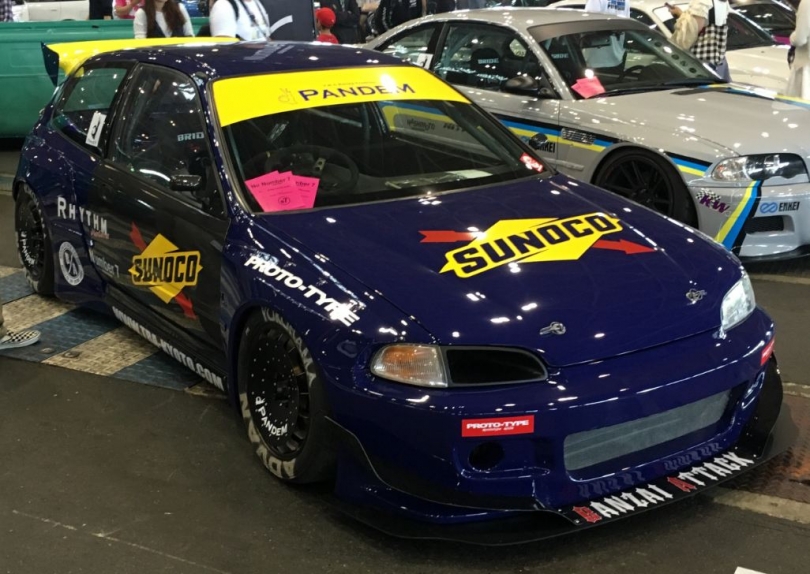 1/18スケール パンデム シビック（EG6）」 カラーサンプルUP