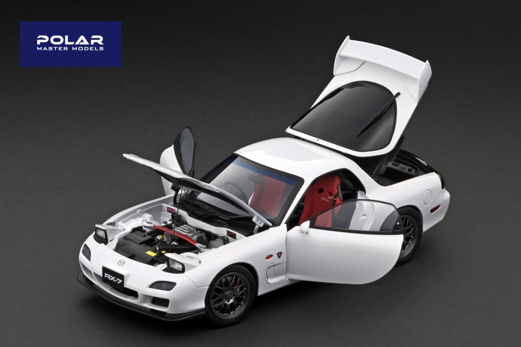 フル開閉「1/18 Mazda RX-7 SPIRIT R 」TK.STORE限定で販売スタート