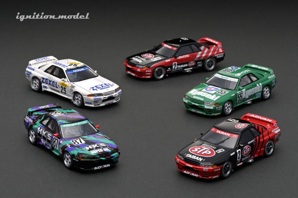 1/43スケールから「GT-R(R32）グループAマシン」が続々登場