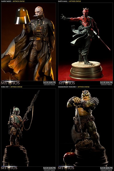 遂に！大人気 サイドショースターウォーズ『ミュトス』シリーズから