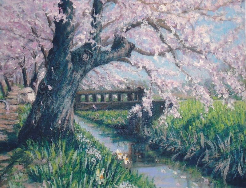 油絵画家 菊池利次 画名KIKURI 風景画 | 額縁のまつえだ ブログ