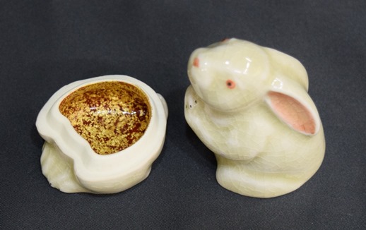 小峠丹山 兎香合 | 茶道具 小西康のぶろぐ