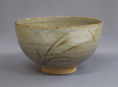 古曽部焼 寒川義崇 秋月画 兼中斎 自画茶碗 | 茶道具 小西康のぶろぐ