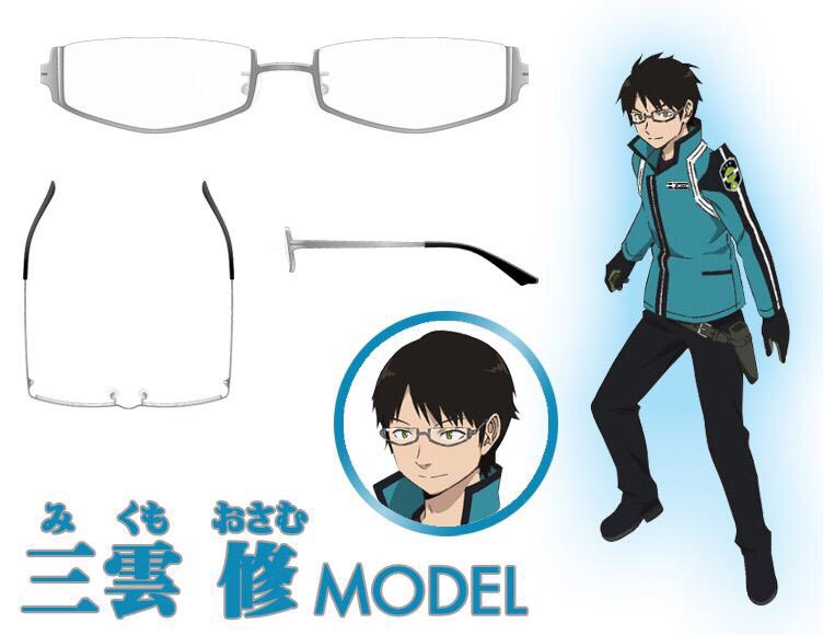 ワールドトリガー コラボメガネ | 執事眼鏡 eyemirror