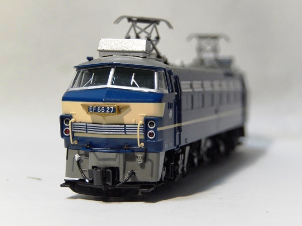 Nゲージ鉄道模型】TOMIX EF66-27エアホース取り付けと軽くｳｴｻﾞﾘﾝｸﾞ実施